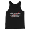 Houston I Have So Many Problems Funny Men/Unisex Tank Top Black | Funny Shirt from Famous In Real Life