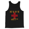 Mash 4077Th Men/Unisex Tank Top Black | Funny Shirt from Famous In Real Life