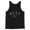 Ally Af Men/Unisex Tank Top Black | Funny Shirt from Famous In Real Life