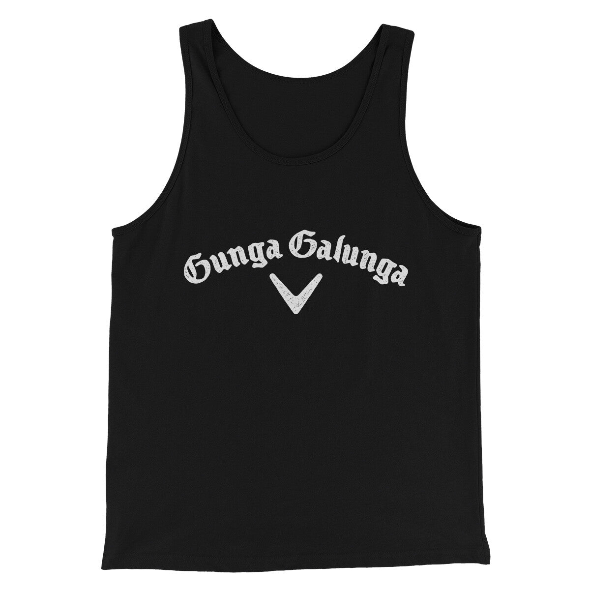 Gunga Galunga Men/Unisex Tank Top Black | Funny Shirt from Famous In Real Life