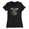 Finally A Home I Can Afford Women's T-Shirt Black | Funny Shirt from Famous In Real Life