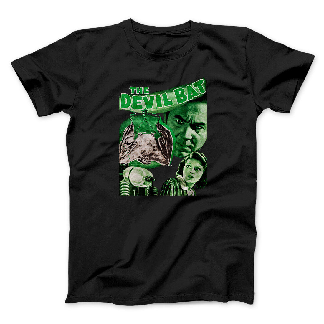 The Devil Bat Funny Movie Men/Unisex T-Shirt | Funny Shirt from Famous In Real Life