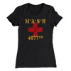 Mash 4077Th Women's T-Shirt Black | Funny Shirt from Famous In Real Life