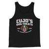 Cujo's Dog Treats Men/Unisex Tank Top Black | Funny Shirt from Famous In Real Life