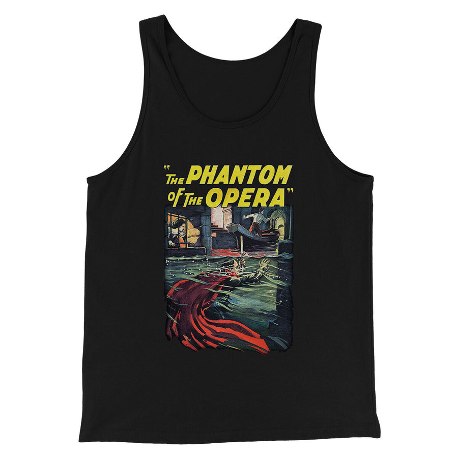 Phantom Of The Opera Funny Movie Men/Unisex Tank Top Black | Funny Shirt from Famous In Real Life