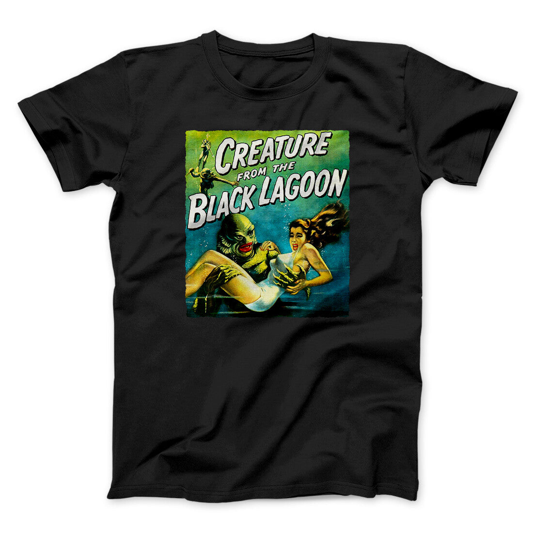 Creature Of The Black Lagoon Funny Movie Men/Unisex T-Shirt | Funny Shirt from Famous In Real Life