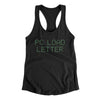 Pc Load Letter Women's Racerback Tank Black | Funny Shirt from Famous In Real Life