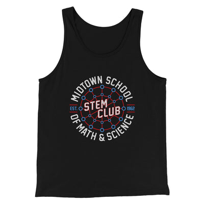 Midtown School Of Math And Science Stem Club Funny Movie Men/Unisex Tank Top Black | Funny Shirt from Famous In Real Life