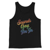 Sounds Gay, I’m In Men/Unisex Tank Top Black | Funny Shirt from Famous In Real Life