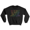 Is It Gay In Here Or Is It Just Me Ugly Sweater Black | Funny Shirt from Famous In Real Life