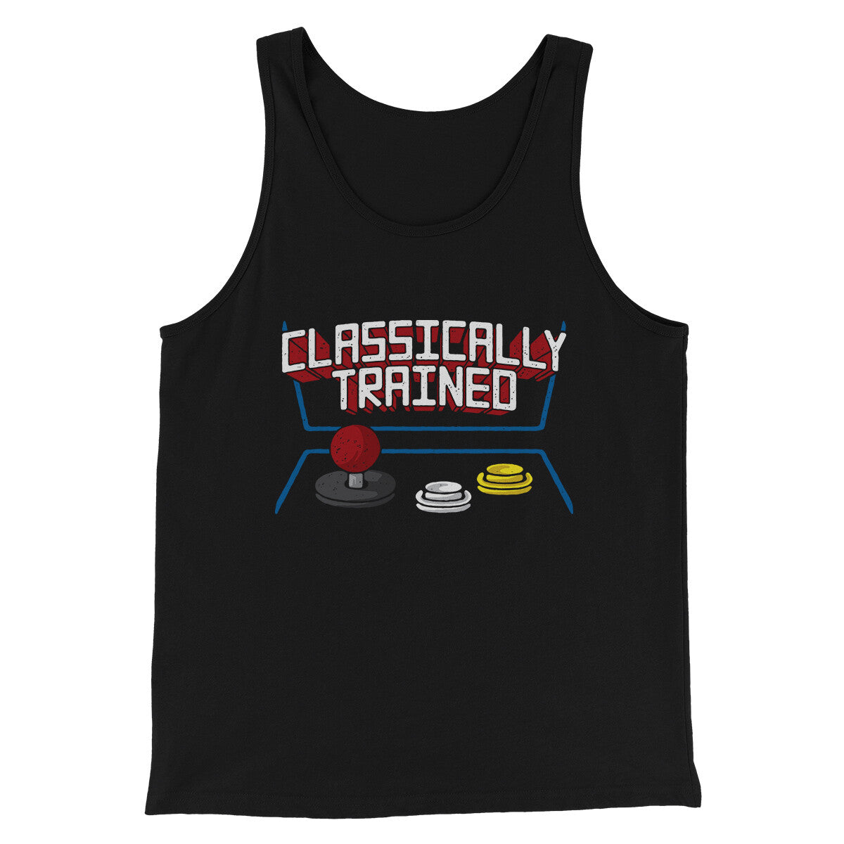 Classically Trained Funny Men/Unisex Tank Top | Funny Shirt from Famous In Real Life