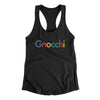 Gnocchi Women's Racerback Tank Black | Funny Shirt from Famous In Real Life