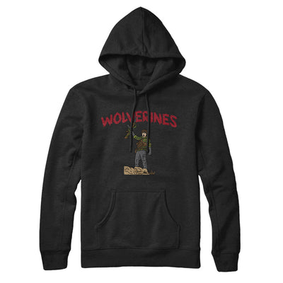 Wolverines Hoodie Black | Funny Shirt from Famous In Real Life