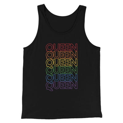 Queen Men/Unisex Tank Top Black | Funny Shirt from Famous In Real Life