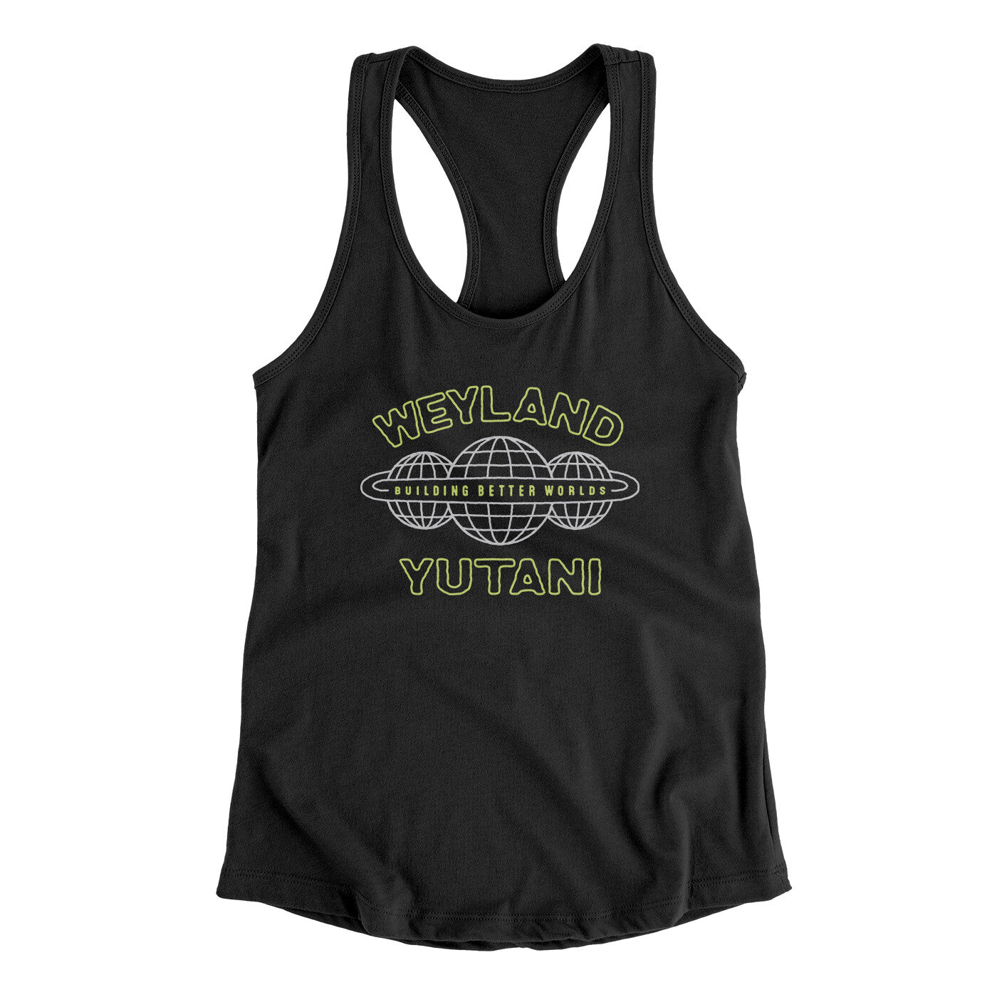 Weyland Yutani Women's Racerback Tank Black | Funny Shirt from Famous In Real Life