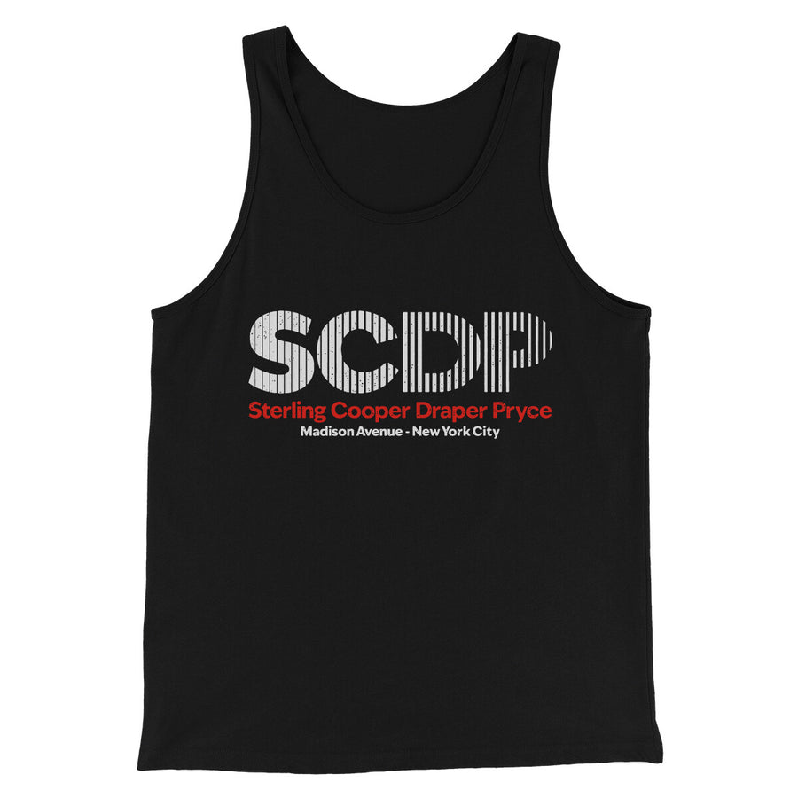 Sterling Cooper Draper Pryce Men/Unisex Tank Top | Funny Shirt from Famous In Real Life