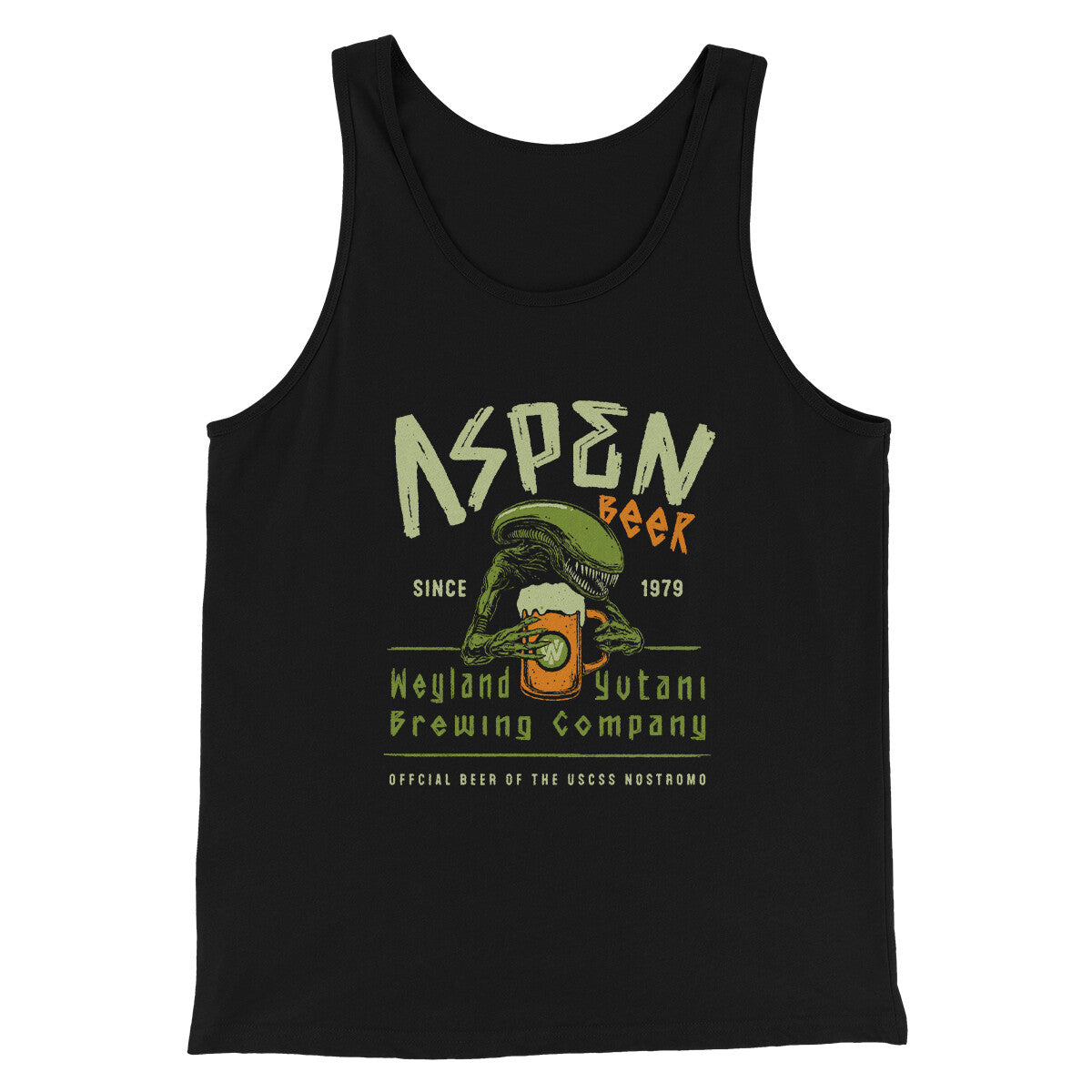 Aspen Beer Men/Unisex Tank Top | Funny Shirt from Famous In Real Life