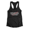 Houston I Have So Many Problems Funny Women's Racerback Tank Black | Funny Shirt from Famous In Real Life