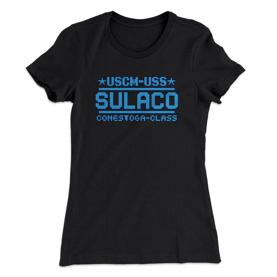 Uss Sulaco Women's T-Shirt Black | Funny Shirt from Famous In Real Life