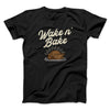 Wake 'N Bake Funny Thanksgiving Men/Unisex T-Shirt Black | Funny Shirt from Famous In Real Life