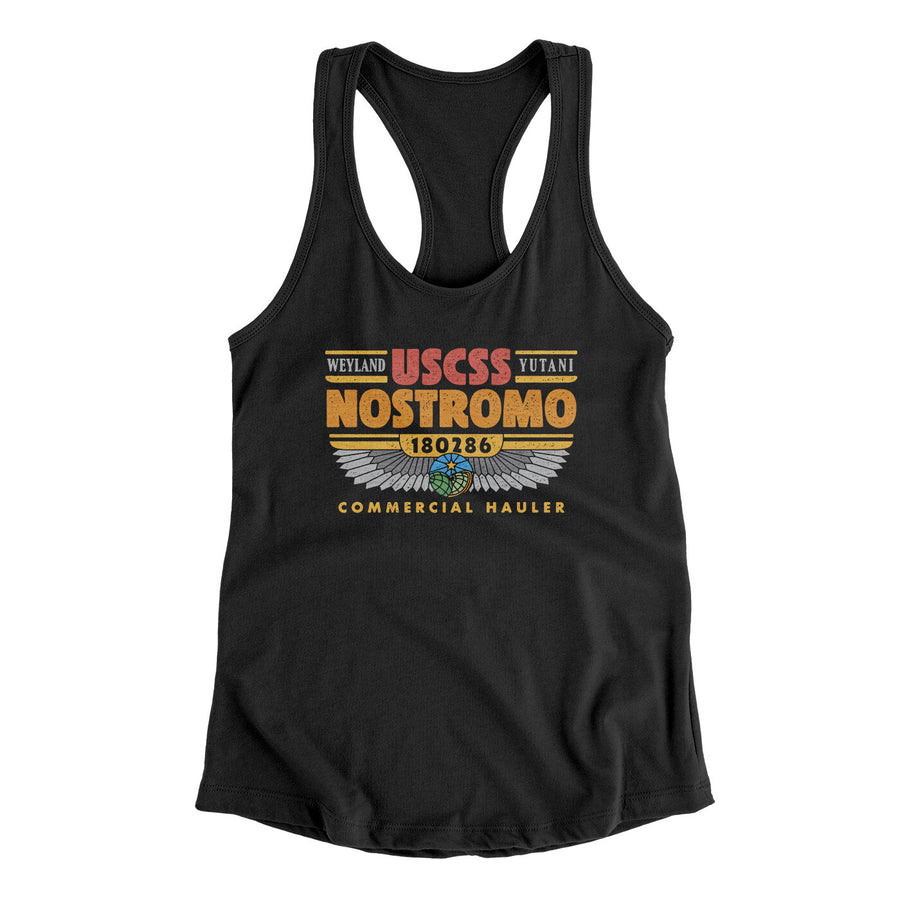 Uscss Nostromo Women's Racerback Tank | Funny Shirt from Famous In Real Life