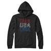 Usa Usa Usa Hoodie Black | Funny Shirt from Famous In Real Life
