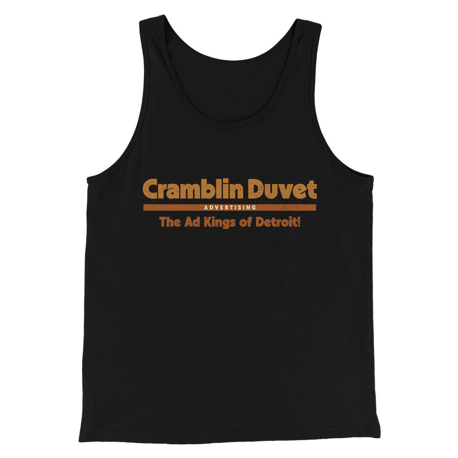 Cramblin Duvet Advertising Men/Unisex Tank Top | Funny Shirt from Famous In Real Life