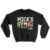 Mick's Gym Ugly Sweater Black | Funny Shirt from Famous In Real Life