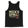 Mick's Gym Funny Movie Men/Unisex Tank Top Black | Funny Shirt from Famous In Real Life