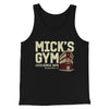 Mick's Gym Funny Movie Men/Unisex Tank Top Black | Funny Shirt from Famous In Real Life