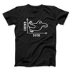 Rabbit Duck Graph Men/Unisex T-Shirt Black | Funny Shirt from Famous In Real Life