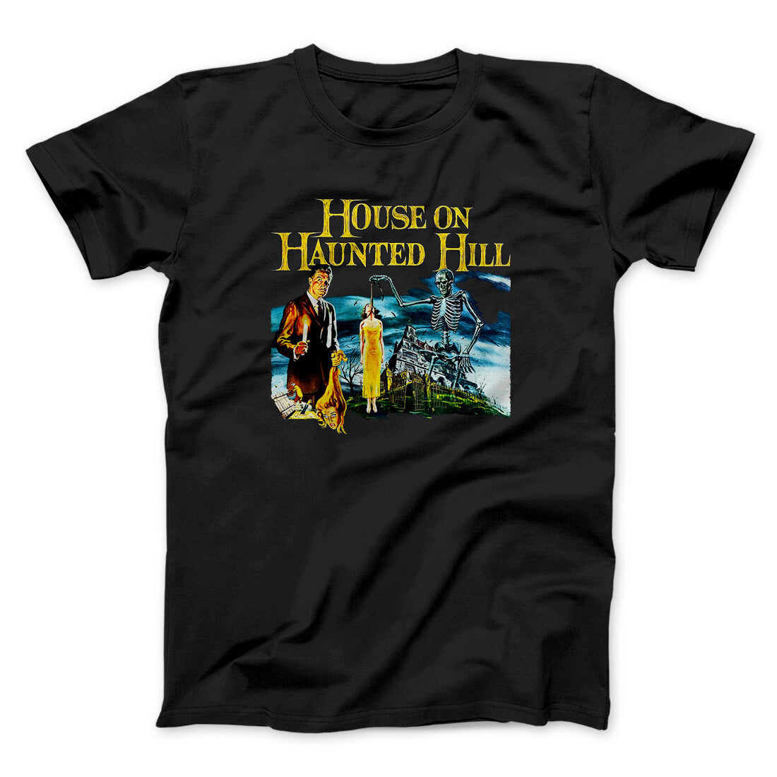 House On Haunted Hill Funny Movie Men/Unisex T-Shirt | Funny Shirt from Famous In Real Life