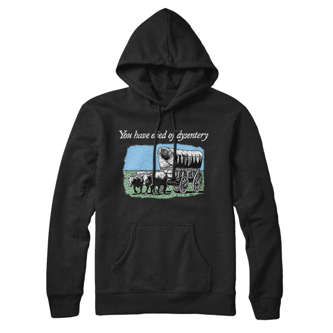 You Have Died Of Dysentery Hoodie | Funny Shirt from Famous In Real Life