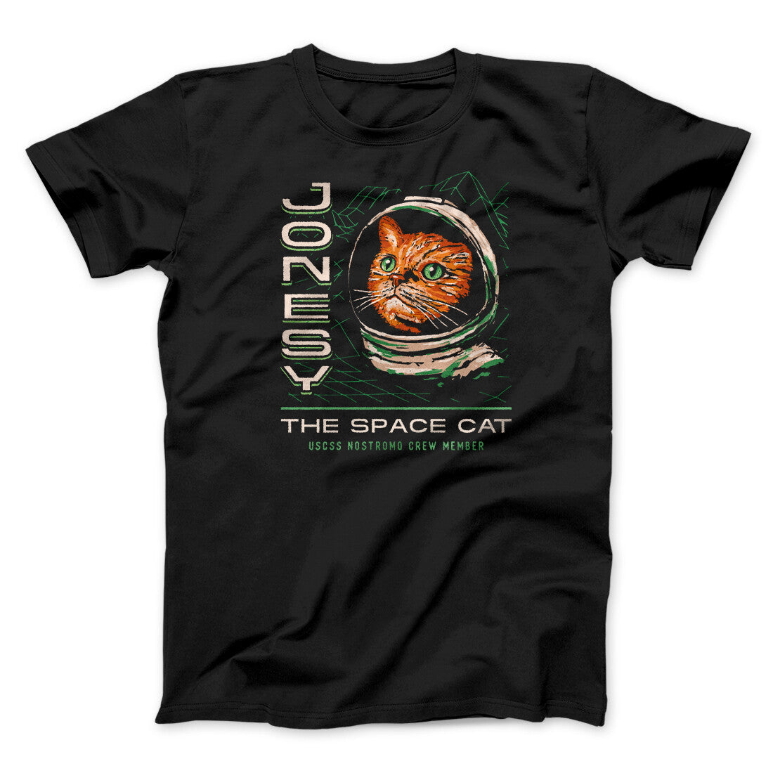 Jonesy The Space Cat Men/Unisex T-Shirt | Funny Shirt from Famous In Real Life