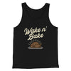 Wake 'N Bake Funny Thanksgiving Men/Unisex Tank Top Black | Funny Shirt from Famous In Real Life