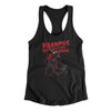 Krampus Baby Sitting Service Women's Racerback Tank Black | Funny Shirt from Famous In Real Life