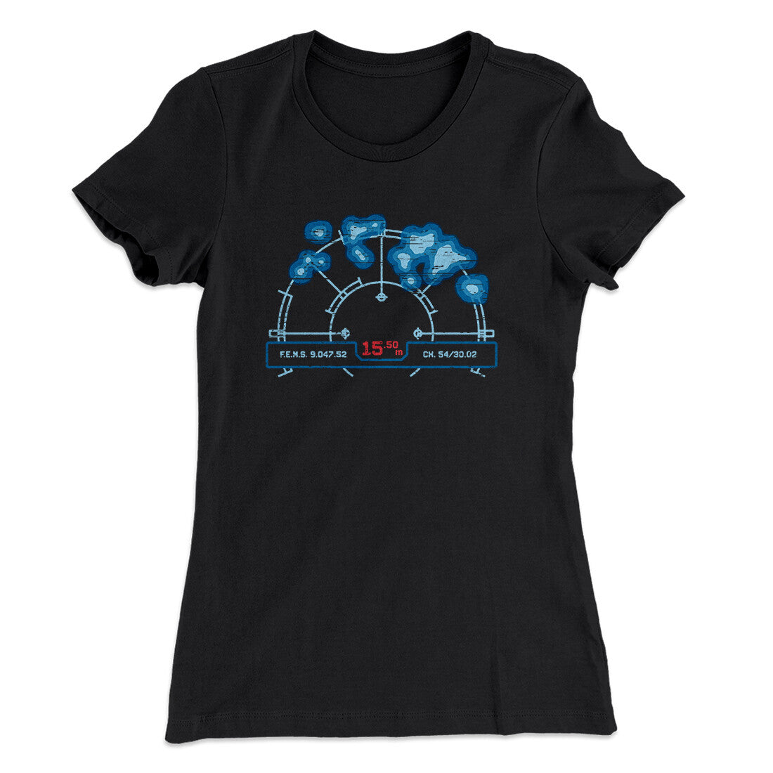 Motion Tracker Women's T-Shirt Black | Funny Shirt from Famous In Real Life