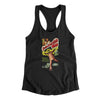 Indestructible Man Women's Racerback Tank Black | Funny Shirt from Famous In Real Life