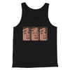 Blinking Guy Meme Funny Men/Unisex Tank Top Black | Funny Shirt from Famous In Real Life