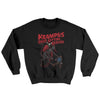 Krampus Baby Sitting Service Ugly Sweater Black | Funny Shirt from Famous In Real Life