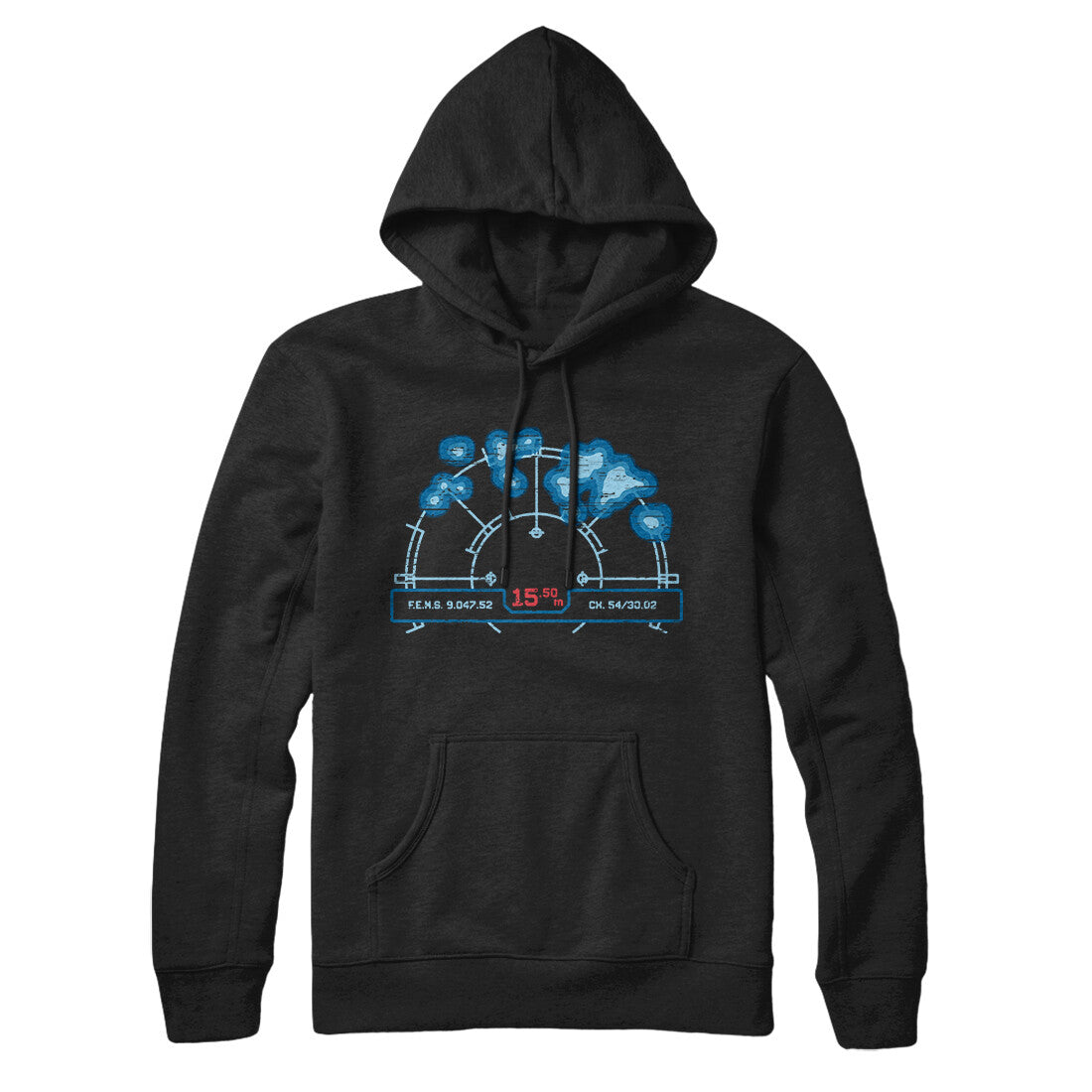 Motion Tracker Hoodie Black | Funny Shirt from Famous In Real Life