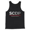 Sterling Cooper Draper Pryce Men/Unisex Tank Top Charcoal Black TriBlend | Funny Shirt from Famous In Real Life
