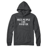 Nice People Live Forever Hoodie Charcoal Heather | Funny Shirt from Famous In Real Life