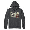 Mick's Gym Hoodie Charcoal Heather | Funny Shirt from Famous In Real Life
