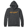 Alright Cubed Hoodie Charcoal Heather | Funny Shirt from Famous In Real Life