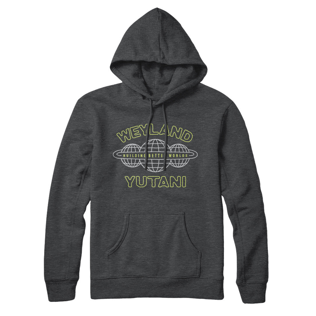 Weyland Yutani Hoodie Charcoal Heather | Funny Shirt from Famous In Real Life