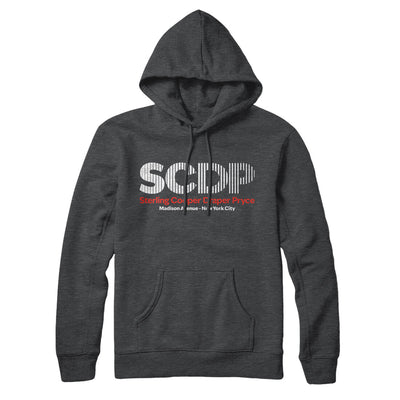 Sterling Cooper Draper Pryce Hoodie Charcoal Heather | Funny Shirt from Famous In Real Life