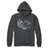 Rabbit Duck Graph Hoodie Charcoal Heather | Funny Shirt from Famous In Real Life