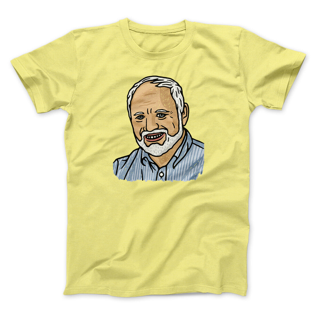 Hide The Pain Harold Funny Men/Unisex T-Shirt | Funny Shirt from Famous In Real Life
