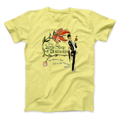 Little Shop Of Horrors Funny Movie Men/Unisex T-Shirt Cornsilk | Funny Shirt from Famous In Real Life